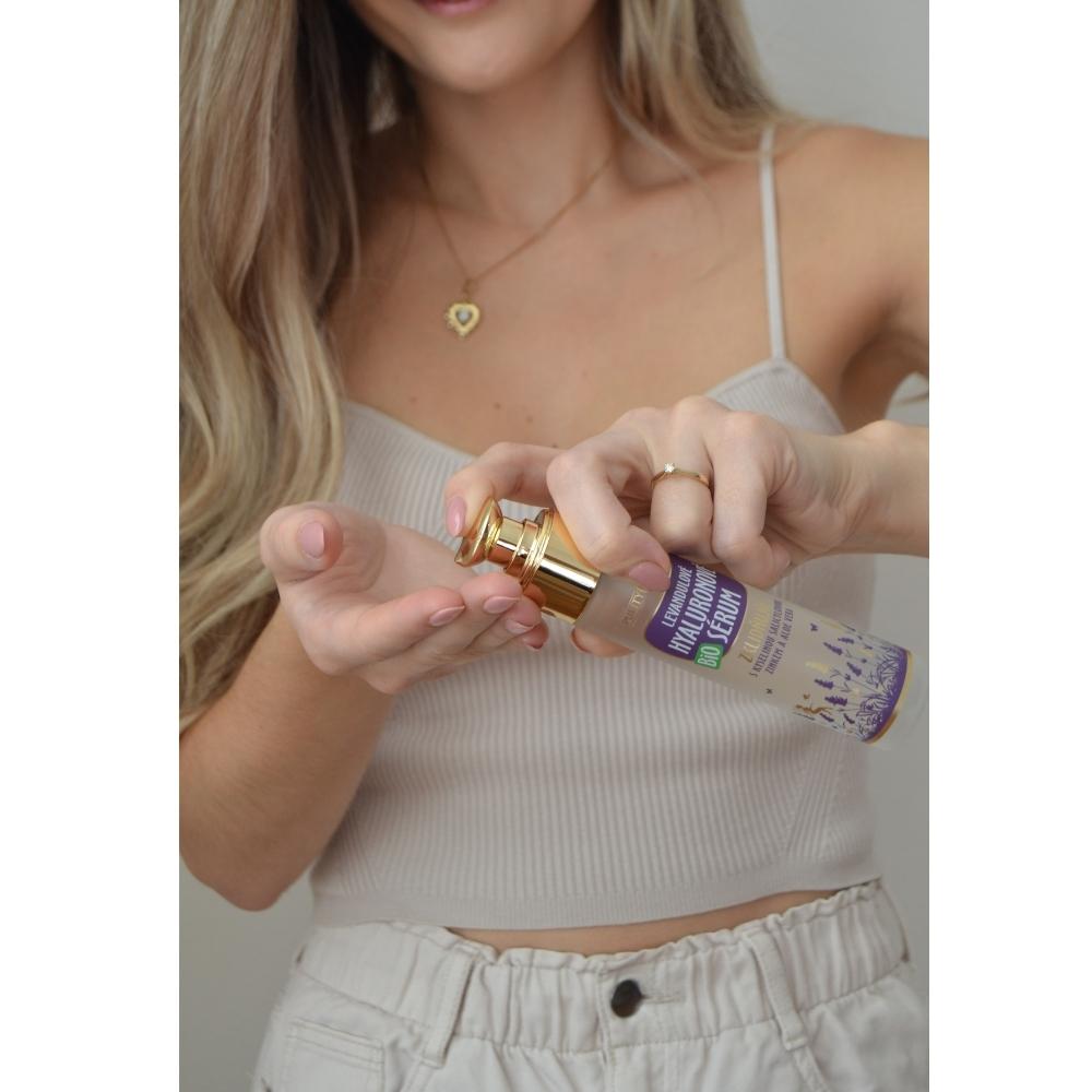 Bio upokojujúce Levanduľové hyalurónové sérum  50 ml