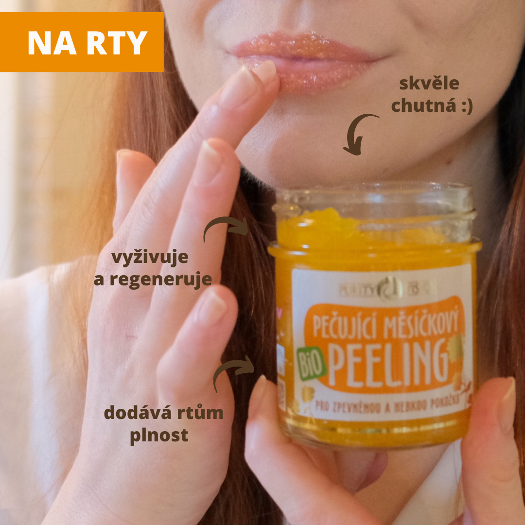 Bio Ošetrujúci Nechtíkový peeling 120 ml