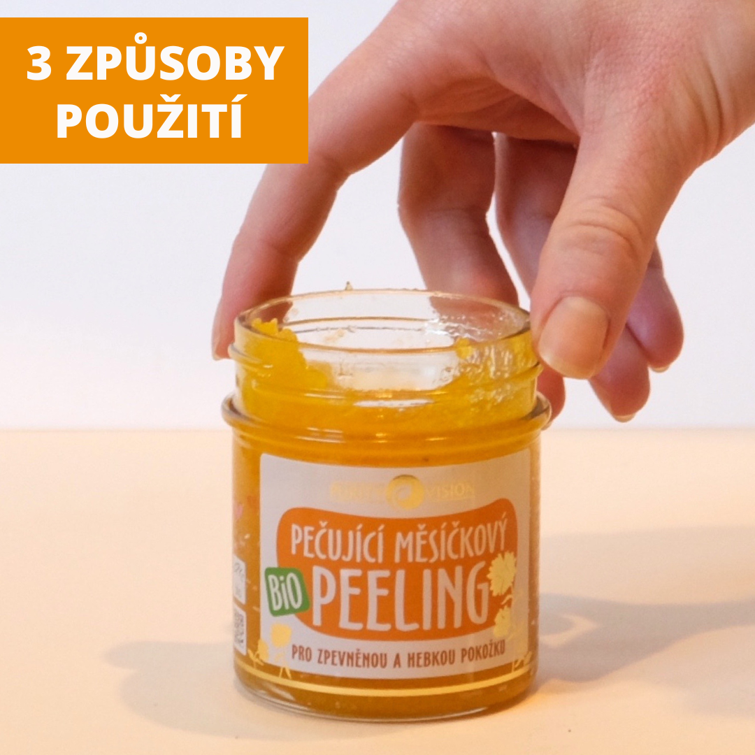 Bio Ošetrujúci Nechtíkový peeling 120 ml