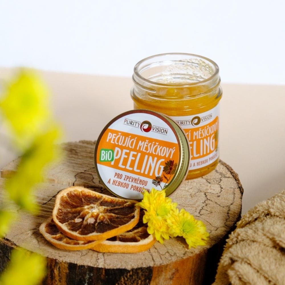Bio Ošetrujúci Nechtíkový peeling 120 ml