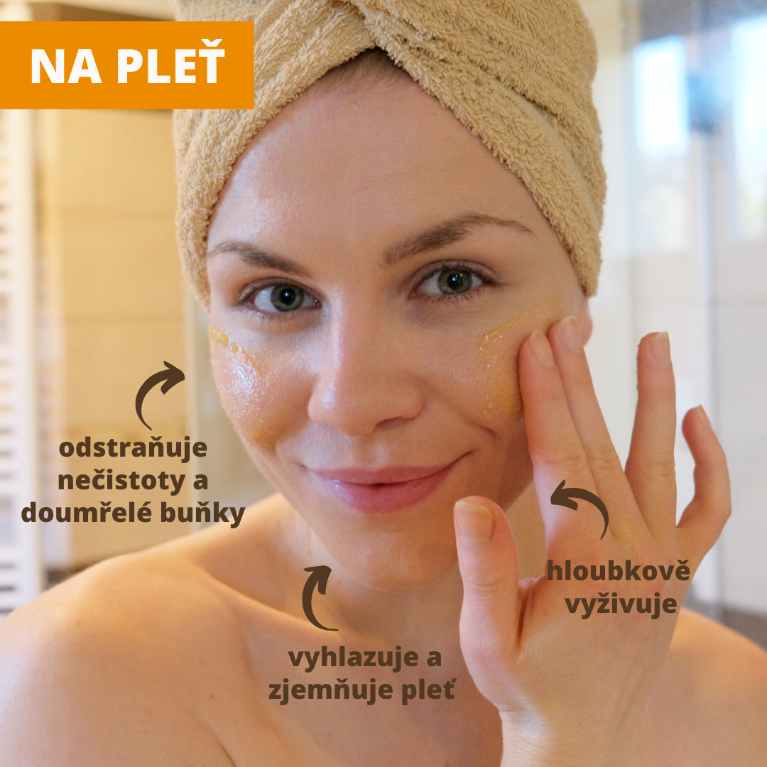 Bio Ošetrujúci Nechtíkový peeling 120 ml