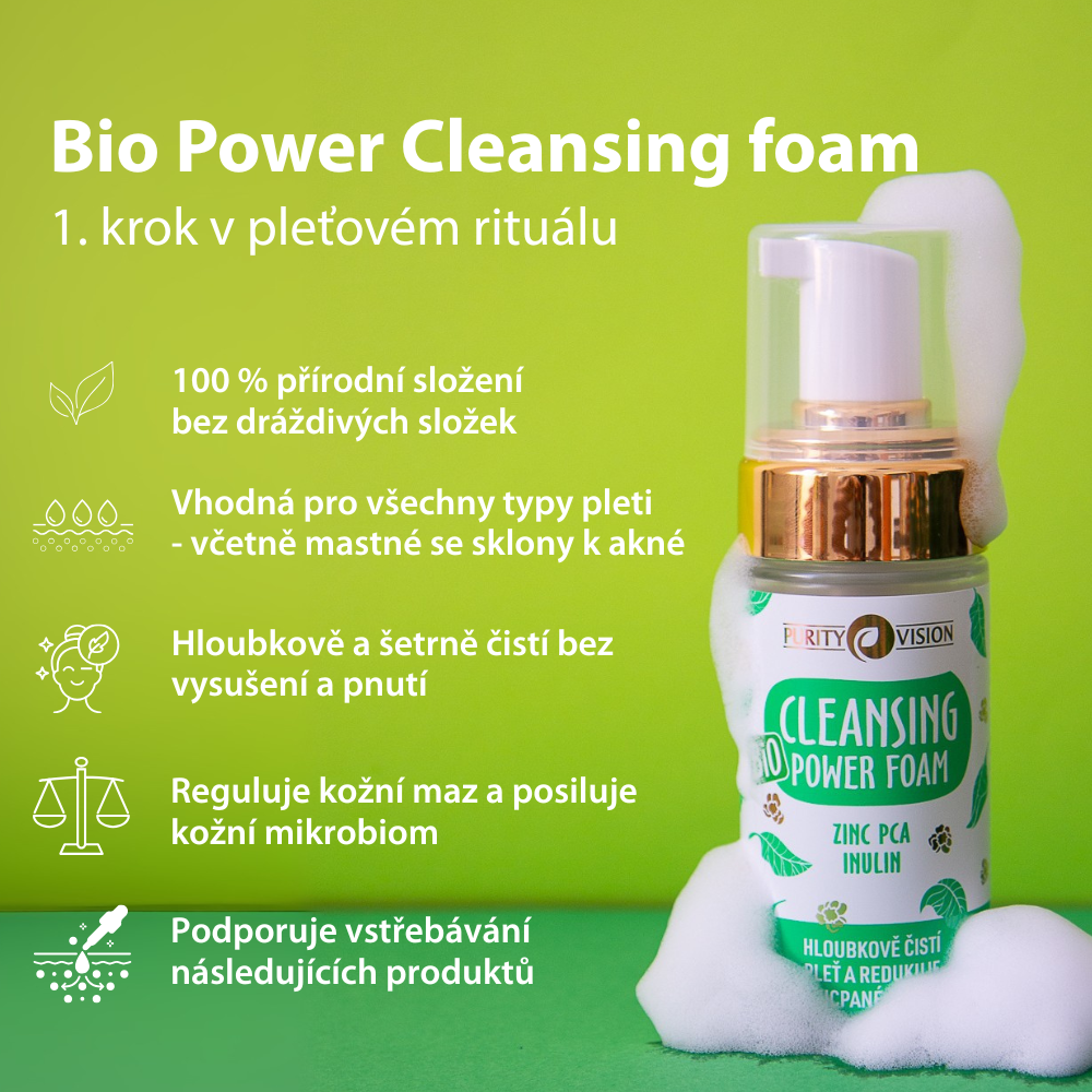 Bio Cleansing Power foam 90 ml