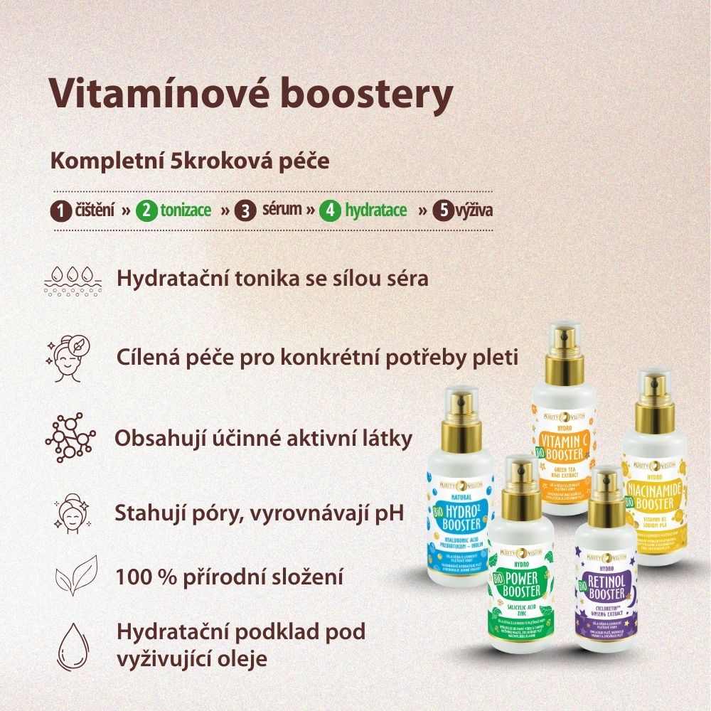 Bio vitamínové boostery