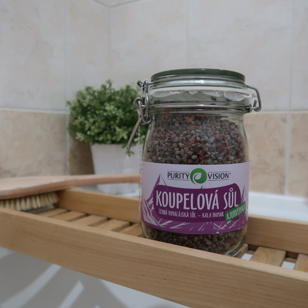 Ajurvédska kúpeľová soľ 1,2 kg