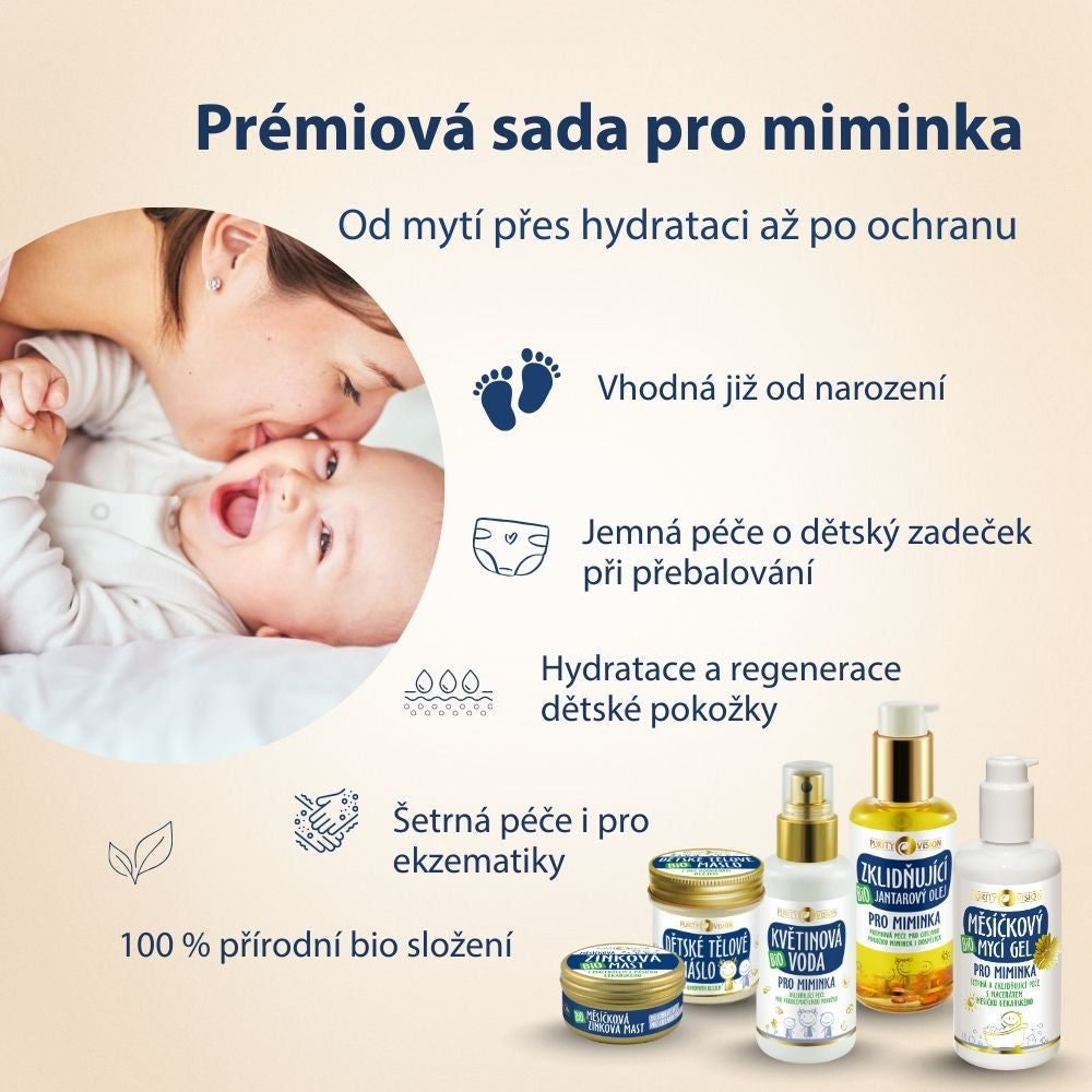 Sada prémiovej starostlivosti o detskú pokožku