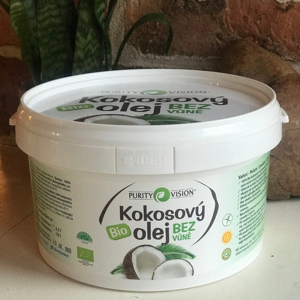 Bio Kokosový olej bez vône 2,5 l