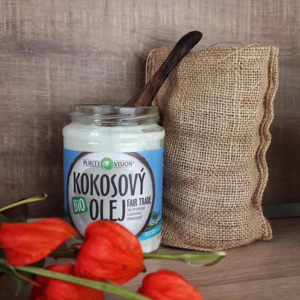 Fair Trade Bio Kokosový olej panenský 600 ml