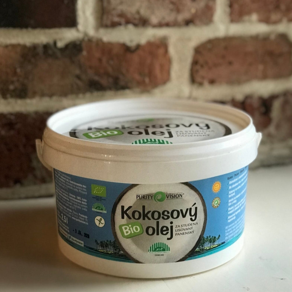Fair Trade Bio Kokosový olej panenský 120 ml