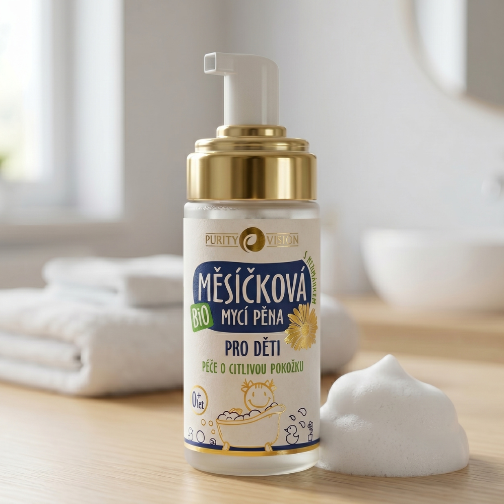 Bio Nechtíková umývacia pena pre deti 90 ml