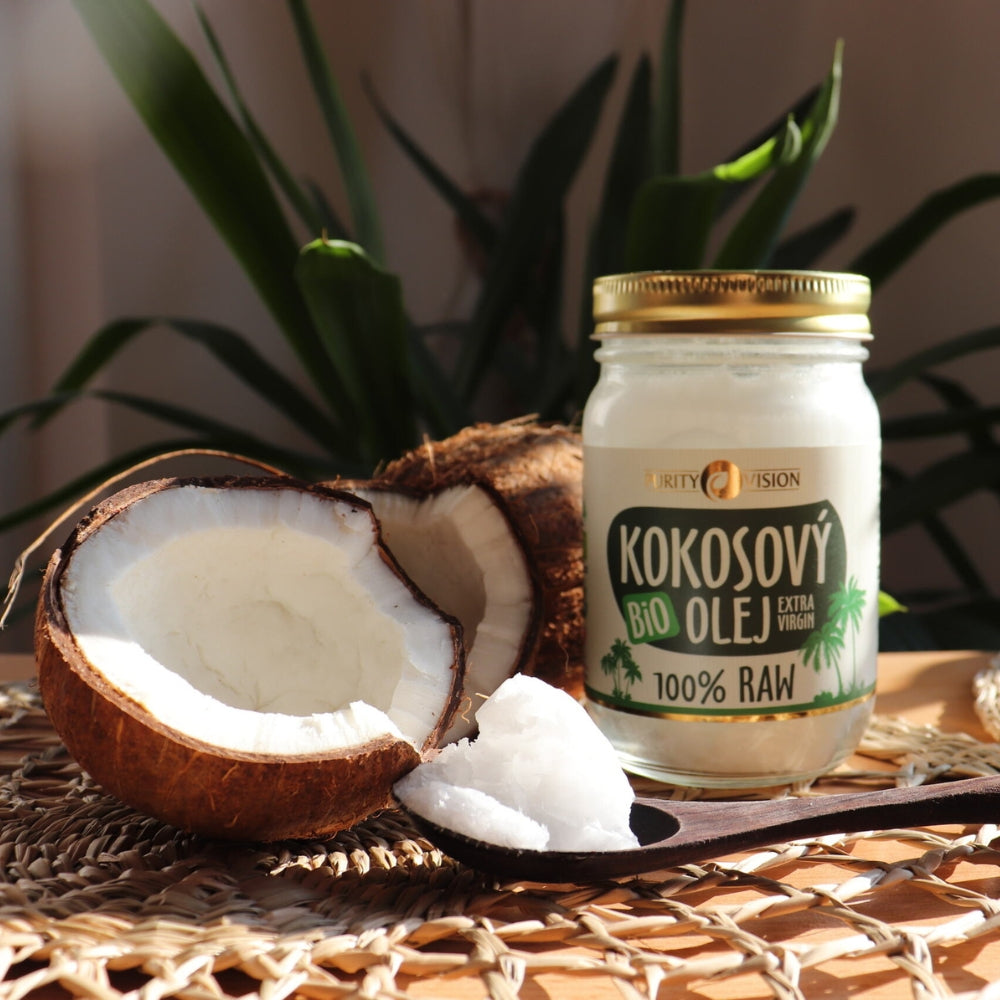 Raw Bio Kokosový olej 120 ml - Kozmetika