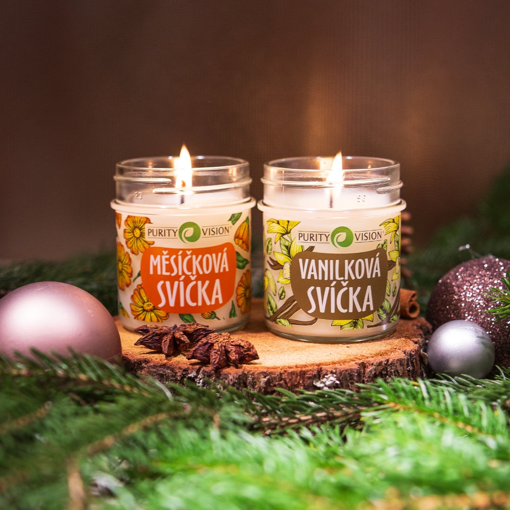 Vanilková sviečka 100 g